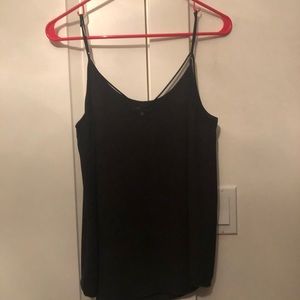 Babaton Aritzia Black Mesh Camisole Size XS